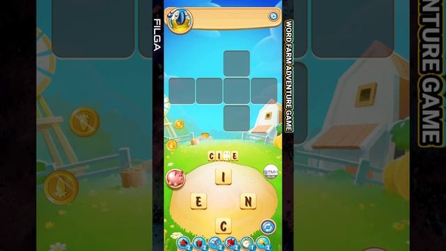 WORD FARM ADVENTURE GAMEPLAY, All Answers & Levels, Filga