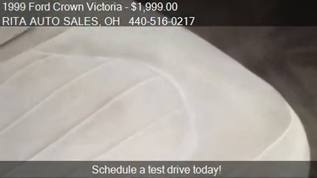 1999 Ford Crown Victoria LX - for sale in Wickliffe, OH 4409 смотреть онлайн