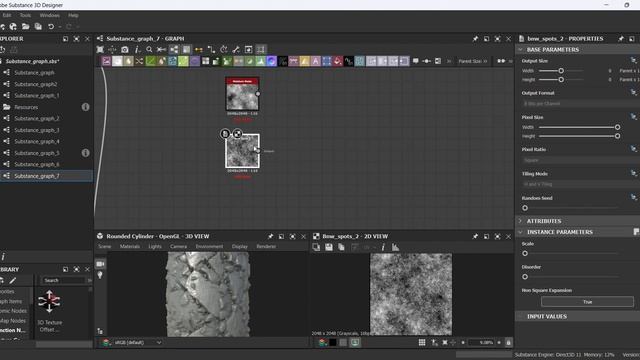 Creating a Stone with Substance Designer - E04 смотреть онлайн