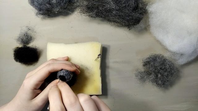 Валяние из шерсти. Как свалять волка из шерсти. смотреть онлайн