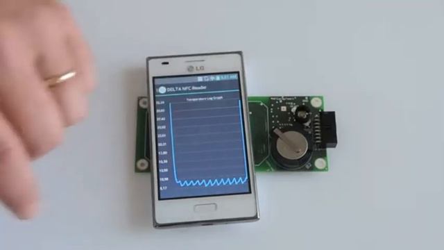 THOR - NFC data logger on-chip temperature sensor смотреть онлайн