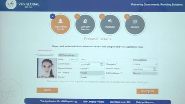 Self-operated Visa Kiosk | VFS Global смотреть онлайн