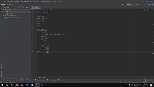 Python Turtle Tree Drawing #PythonTurtle #treedrawing #natureart #pythonprogramming #gamedesignin смотреть онлайн