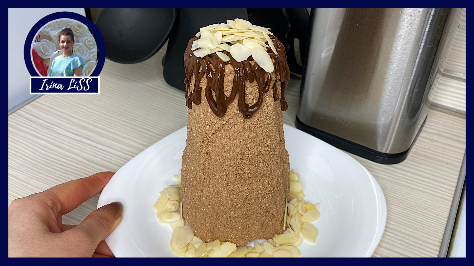 Творожная Пасха Шоколадная Без яиц: Как приготовить Пасху из творога, Десерт без выпечки рецепт смотреть онлайн