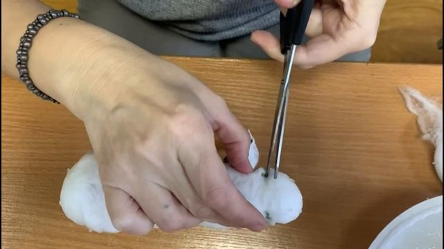 Мастер-класс "Бычок" , изготовление новогодней ватной игрушки. смотреть онлайн