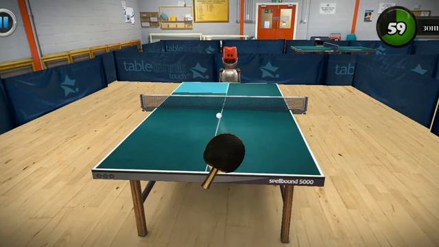 Настольный теннис,Table tennis touch игра на андроиде. смотреть онлайн