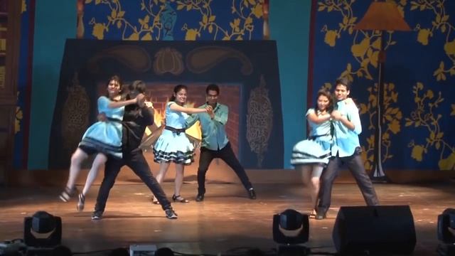 Senorita salsa performance at P wave AIIMS 2015 смотреть онлайн