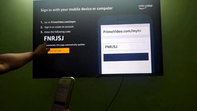 How to connect Amazon Prime Video Account from Smart TV | Where to Enter Your Code смотреть онлайн