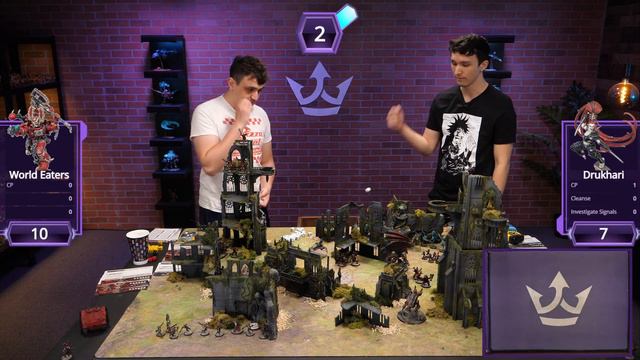 World Eaters vs Drukhari - A 10th Edition Warhammer 40k Battle Report смотреть онлайн