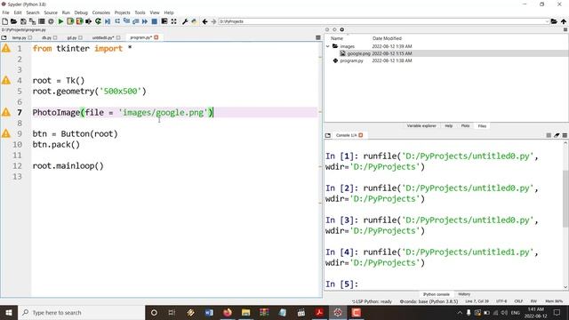 16 Tkinter - PhotoImage смотреть онлайн