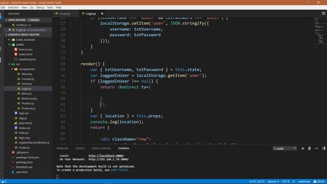 80. React Router v4 : Đối Tượng Redirect P2 смотреть онлайн
