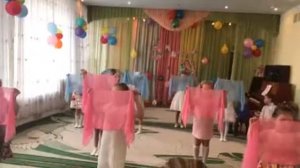 Танец с шарфами "Мамины глаза" д.с. №7 Светлый