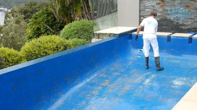 How to Paint your Pool with LUXAPOOL Epoxy Pool Paint Parts 1-7 смотреть онлайн