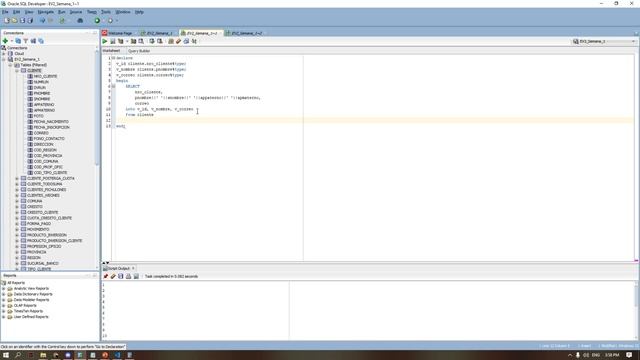 Como utilizar ciclo FOR para llenado de tablas en PL/SQL. смотреть онлайн
