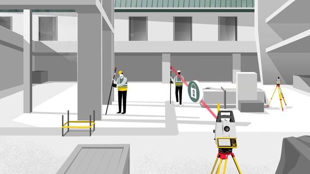Leica AP20 AutoPole for Building Construction – TargetID: Total station locked to your target смотреть онлайн