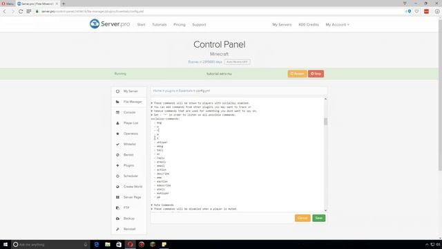 Basic EssentialsX Configuration - Minecraft Java смотреть онлайн