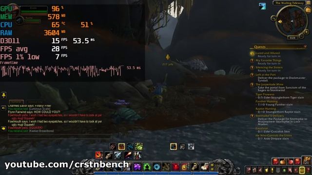 Intel Pentium Silver N6000 \ Intel UHD Graphics \ World of Warcraft @720p low settings смотреть онлайн