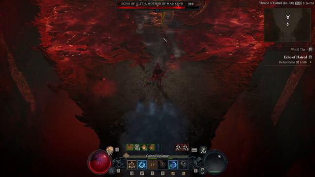 Diablo 4 - Echo of Lilith / Uber Lilith Kill - Level 100 Druid Werenado смотреть онлайн