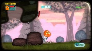 Суровый ЛИЗУН ГЛАЗАСТИК выбрался на улицу! Игра Tales from Space About a Blob с ПАПУЛЕЙ