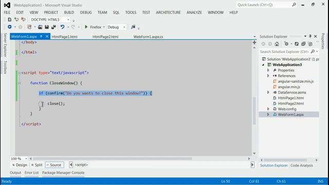 Close Current Tab In A Browser Window Using JavaScript Or Jquery смотреть онлайн