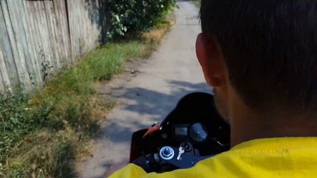 покатушки первый раз на ямаха р1