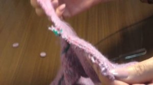 Вязаный кардиган. Часть 3.Вяжем планки с отверстиями для пуговиц