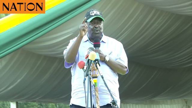 ANC Party leader Musalia Mudavadi alleges plan to rig election in Raila Odinga's favour смотреть онлайн
