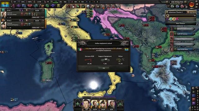 АТЛАНТИДА ПРОТИВ ВСЕЙ ЕВРОПЫ В HEARTS OF IRON IV смотреть онлайн