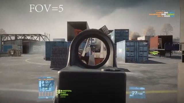 Different FOV in Battlefield 3 смотреть онлайн