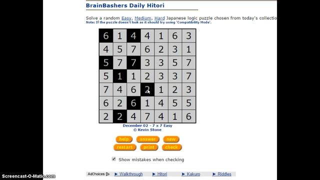 How to Solve a hitori puzzle смотреть онлайн