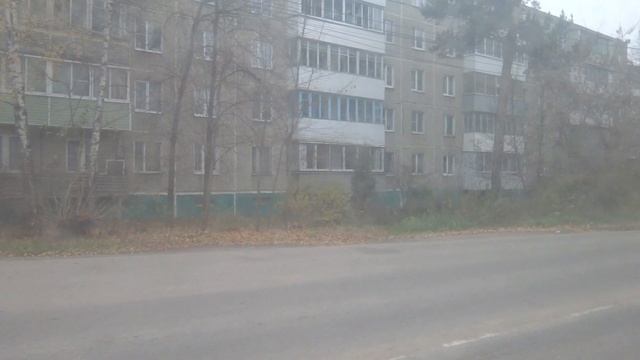 Киржач, автобус 5, участок Микрорайон Красный Октябрь - ЦРБ, поездка на автобусе ПАЗ-32053 смотреть онлайн