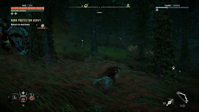 Horizon Zero Dawn - NORA PROTECTOR HEAVY | Return to merchant | PS4 Pro | Part 2 смотреть онлайн