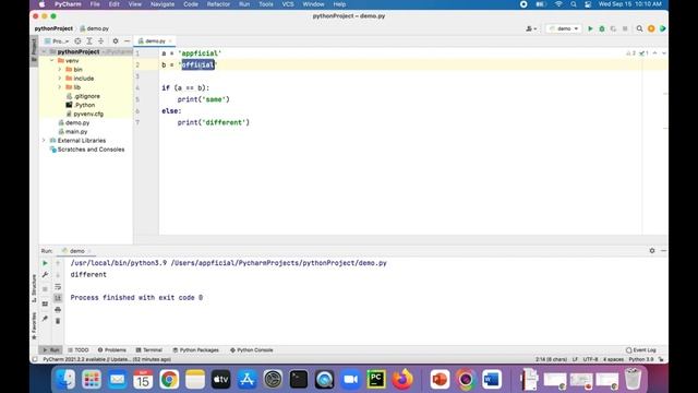 Python - Comparing Data Types - Learn Python Programming with Code Examples - APPFICIAL смотреть онлайн