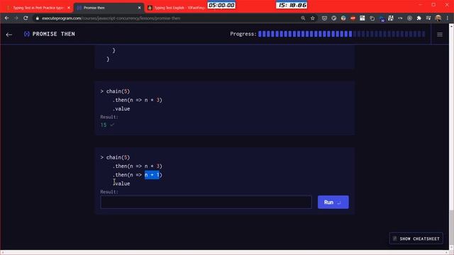 Programming Workout #288 JAVASCRIPT CONCURRENCY @executeProgram com смотреть онлайн