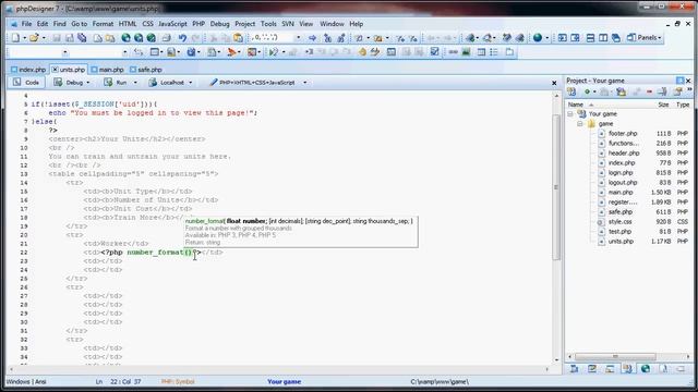 Simple PHP Strategy Game - Part 10: Units (Part 1 of 2) смотреть онлайн