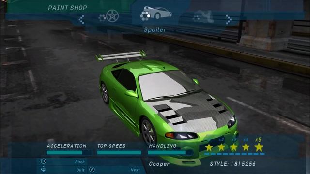 Need for Speed Underground - How to Build Brian's Mitsubishi Eclipse from The Fast and the Furious смотреть онлайн