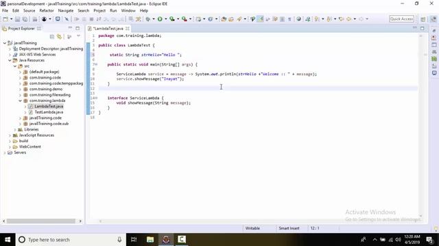 Java | Lambda Expression | Functional Interface смотреть онлайн