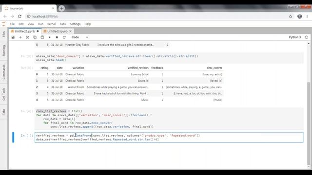 WORD COUNT USING ALEXA DATA USING PYTHON PANDAS смотреть онлайн