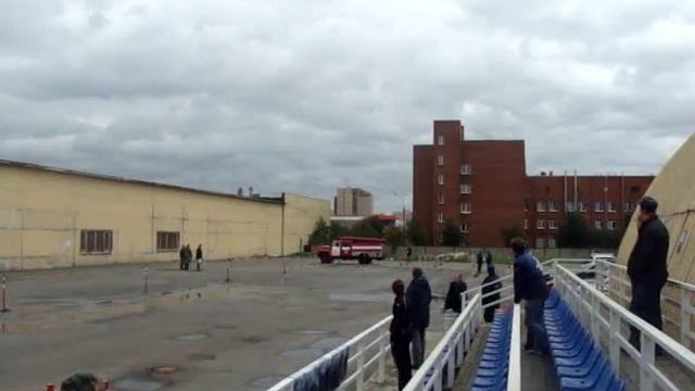 скоростное маневрирование на пожарной машине 1 место. смотреть онлайн