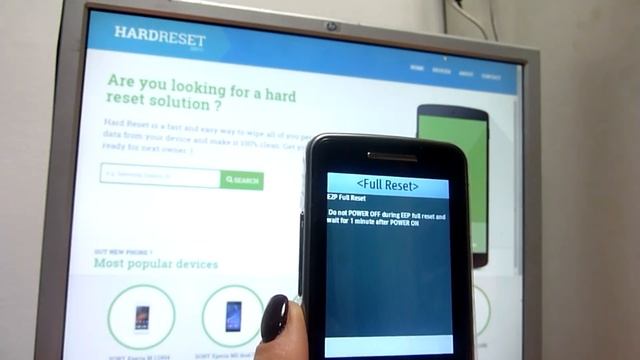Hard Reset Samsung S5611