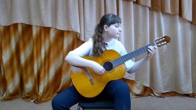 Аверина Полина - О. Киселев "Этюд Разлука", Г. Навон "Кармела" смотреть онлайн