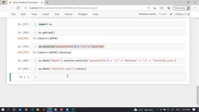 Python Excel Automation: Excel Workbook Automation with Python #3 смотреть онлайн