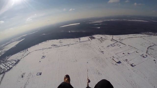 Полёт на пароплане. Оригинальный подарок мужу. смотреть онлайн