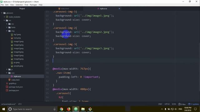 Bootstrap 4 [#45] Project 3.3 - Glozzom [Home Icon] смотреть онлайн
