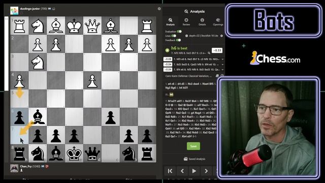 Duolingo + Chess.com = Fun Bots! смотреть онлайн
