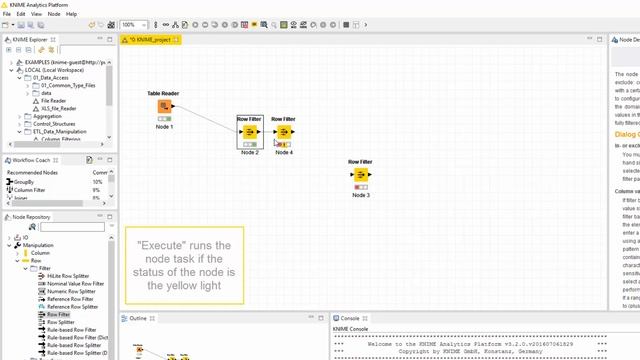 How to Create, Configure, Reset, Execute a Node смотреть онлайн