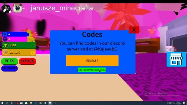 Roblox - Key Simulator - Secret Code !!! Gramy смотреть онлайн