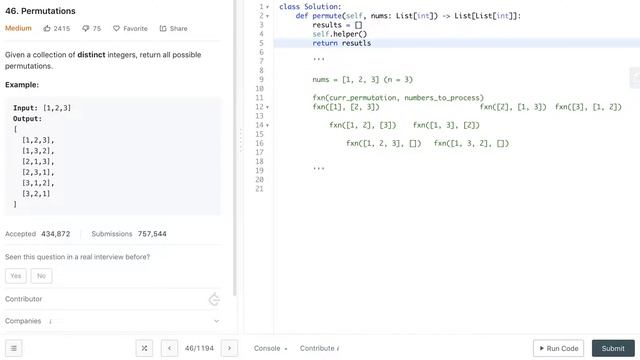 Amazon Coding Interview Question: Permutations смотреть онлайн