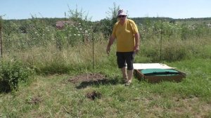 Компостер садовый на 800 литров. Распаковка. Установка.