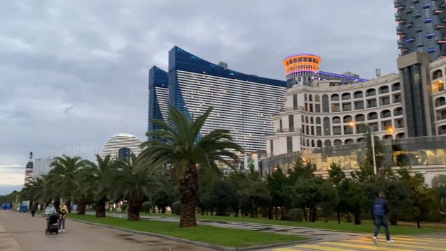 Обзорная прогулка Батуми 2022. Набережная смотреть онлайн